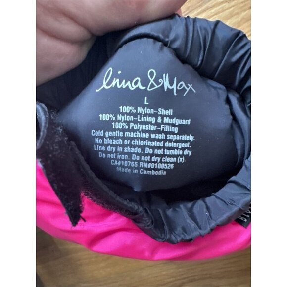 Bloch Warm Up Dance Boots by Irina & Max Hot Pink Adult Size L - Picture 3 of 6